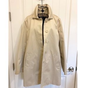 Coach Car Coat Trench Swing Coat Size Small